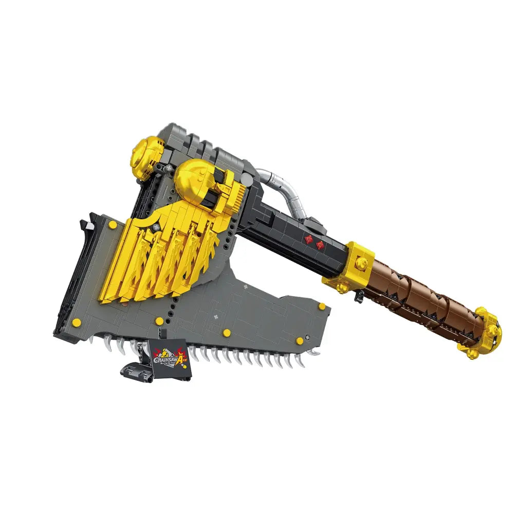 Motorized Electric Chainsaw Axe 1600pcs by Power Brickz