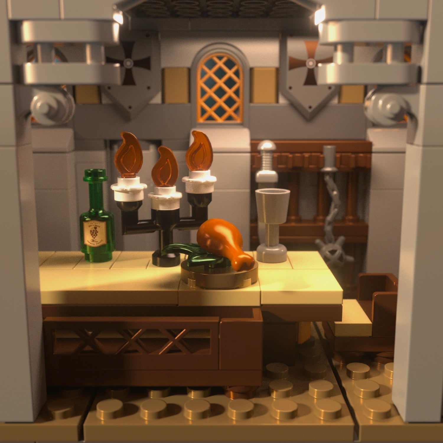 Holy Sword Castle | 2486pcs — view 9 | Power Brickz