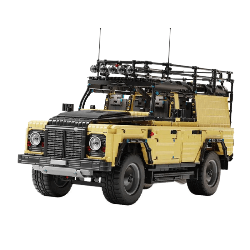 Land Rover Defender Safari Edition - Building Blocks Set | Power Brickz
