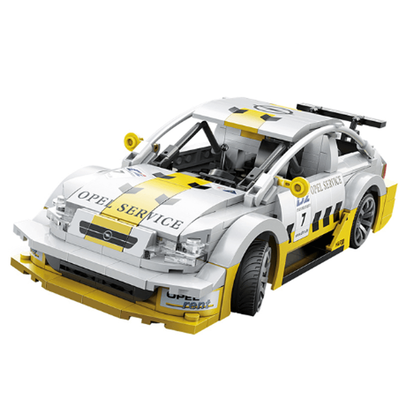 Remote Controlled Opel Astra V8 - Building Blocks Set | Power Brickz