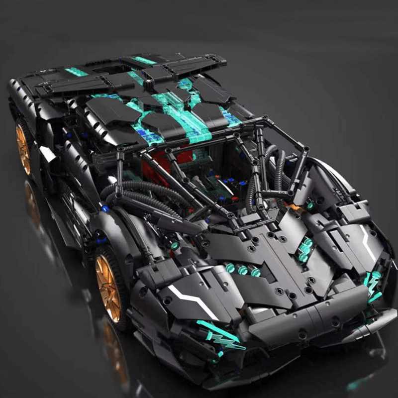 Black Bull SV Concept Remote Control - Building Blocks Set | Power Brickz