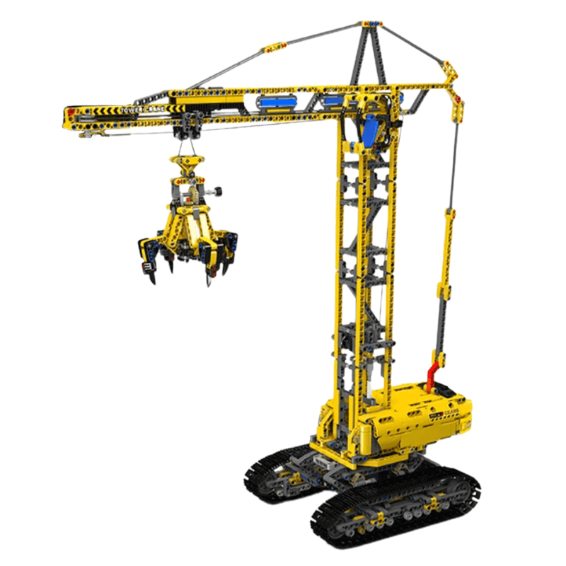Urban Construction Crane Remote Control - Building Blocks Set | Power Brickz