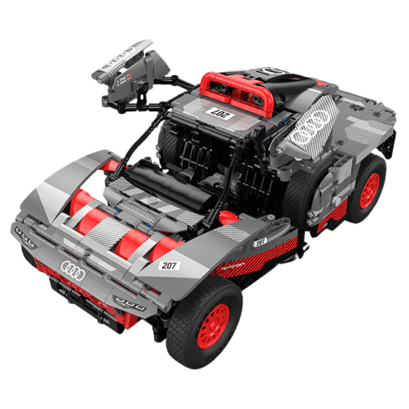 Remote Controlled 4x4 RS Q e-tron - Building Blocks Set | Power Brickz
