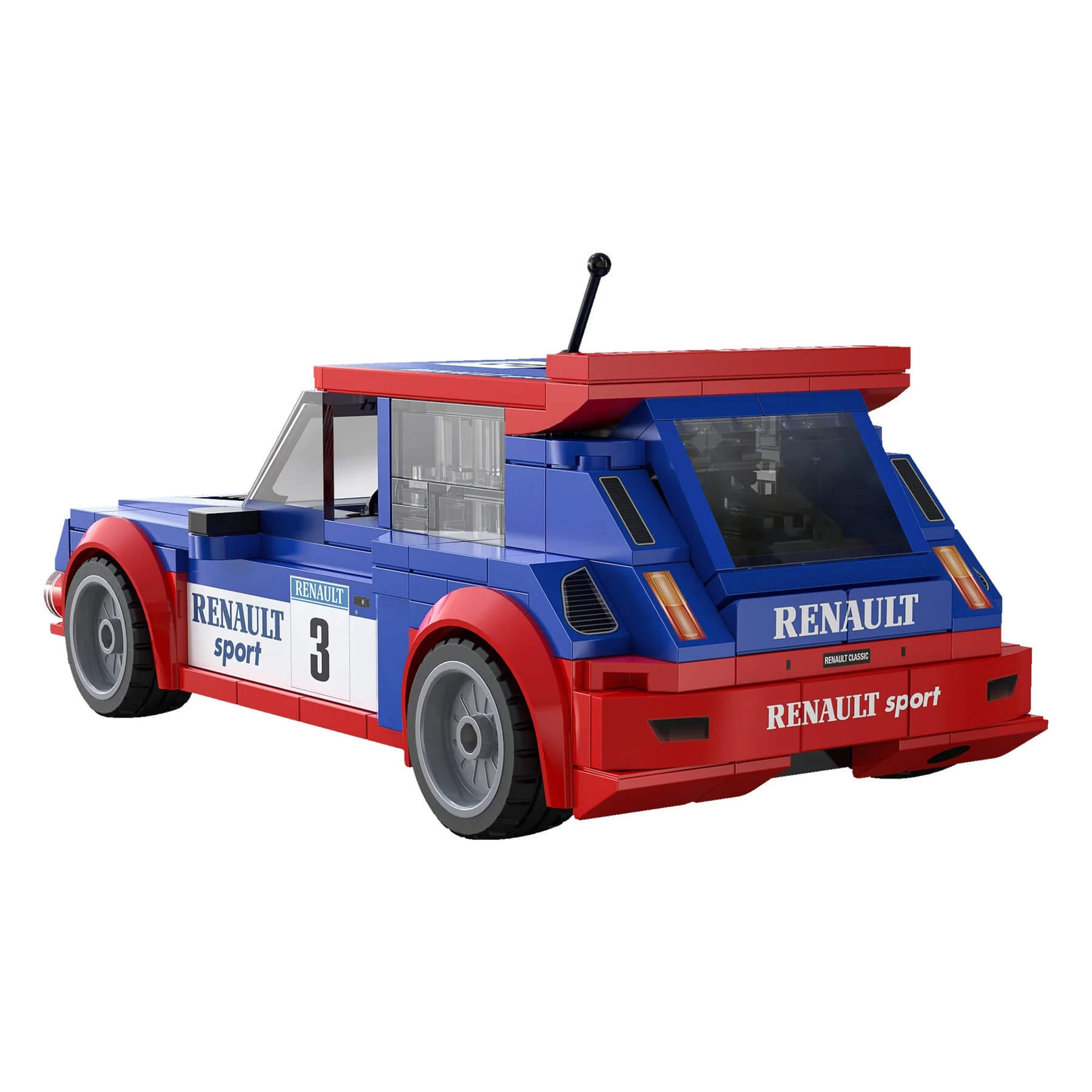 Renault 5 Maxi Turbo - Building Blocks Set | Power Brickz