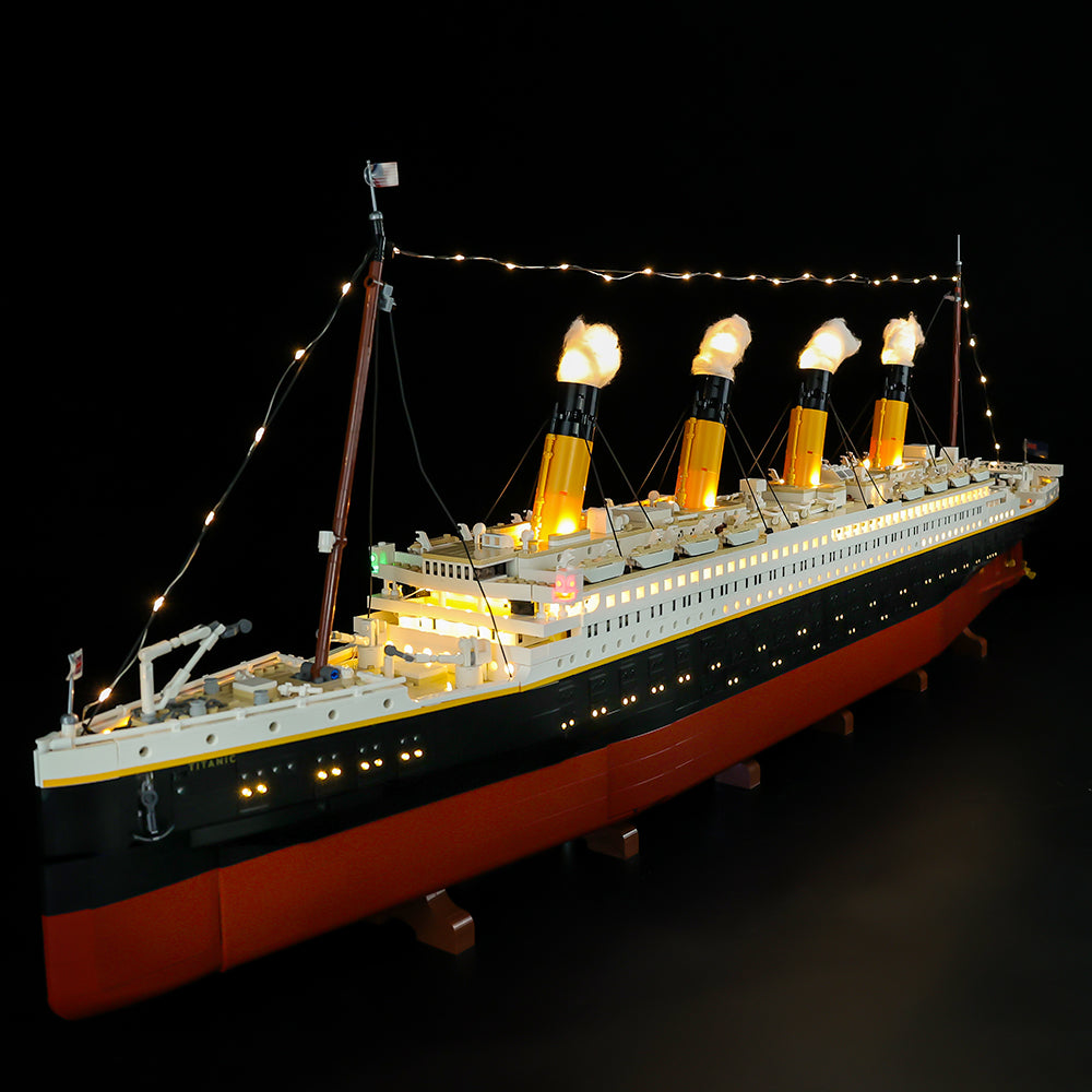 Titanic 10294 LED Light Kit – Building Block Lighting | Power Brickz™