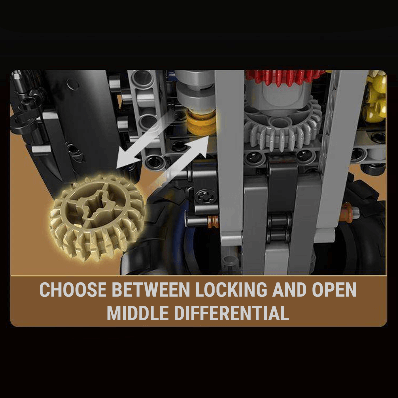 All-Terrain Wrangler Sahara 4x4 - Building Blocks Set | Power Brickz