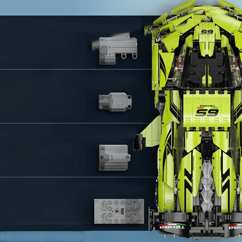 Italian Lambo Hyperconcept Supercar - Building Blocks Set | Power Brickz