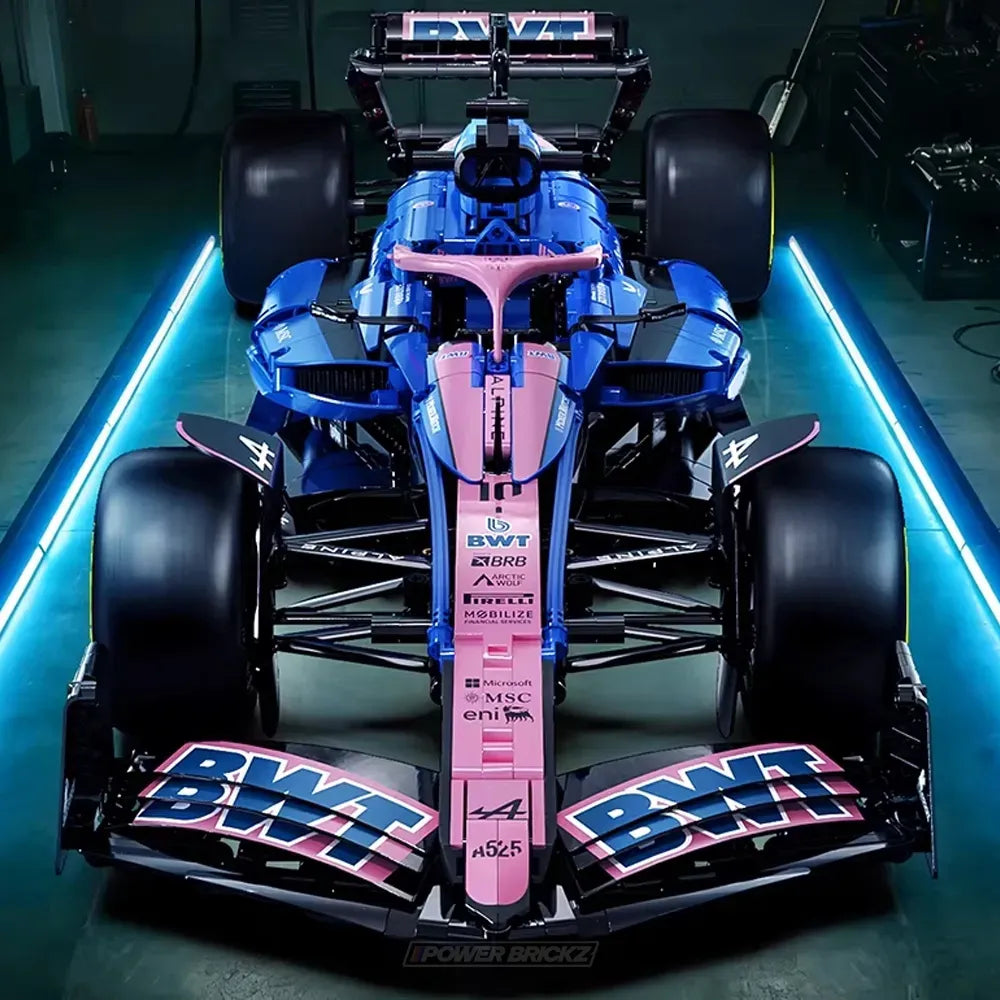 Alpine A525 BWT F1 from Building Blocks Kit