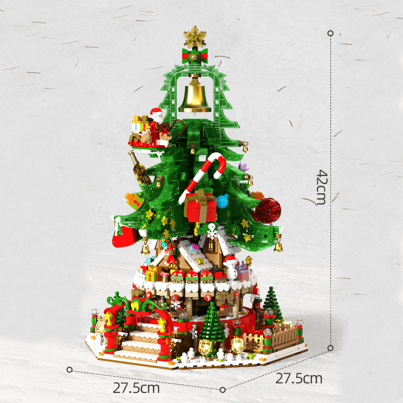 Monumental Christmas Tree - Ultimate Edition - Building Blocks Set | Power Brickz