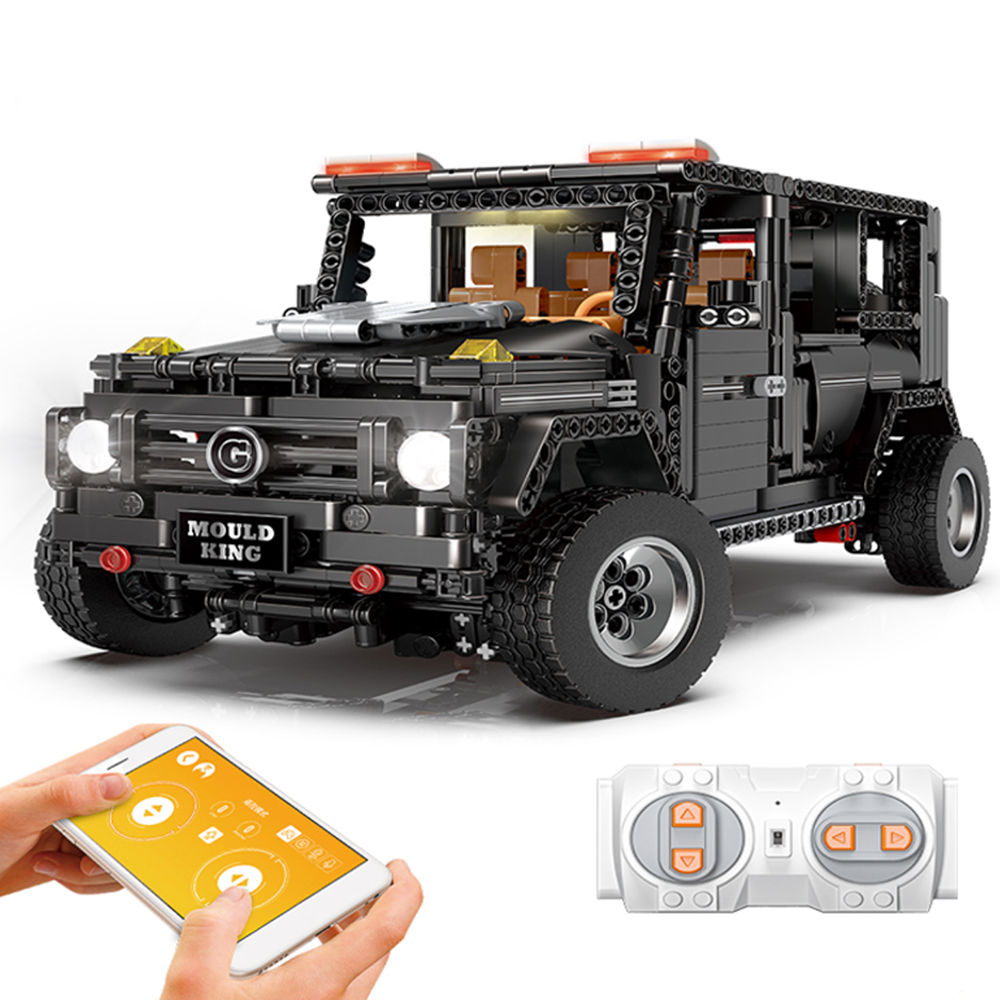 Adventure Black G4x4 Remote Control - Building Blocks Set | Power Brickz