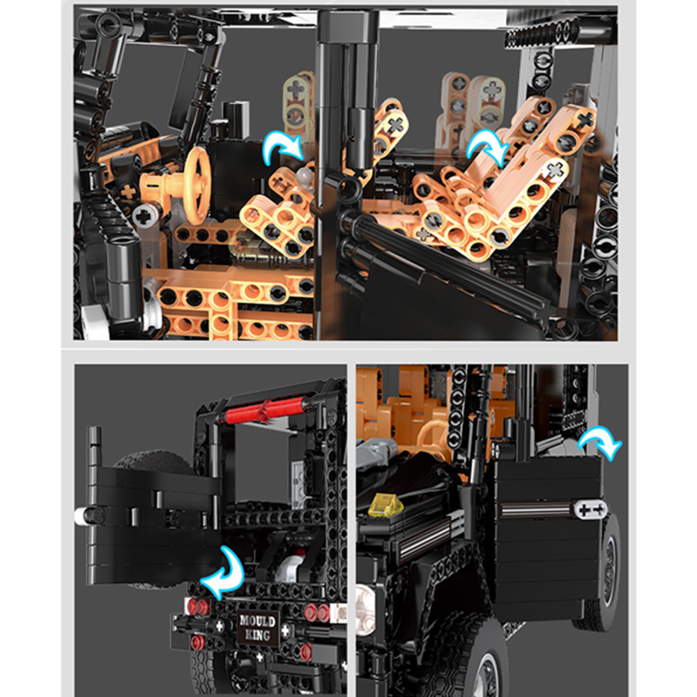 Adventure Black G4x4 Remote Control - Building Blocks Set | Power Brickz