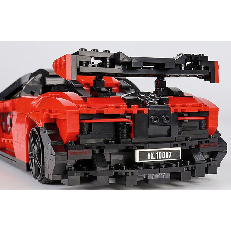 British Senna GTR Luxury Hypercar - Building Blocks Set | Power Brickz