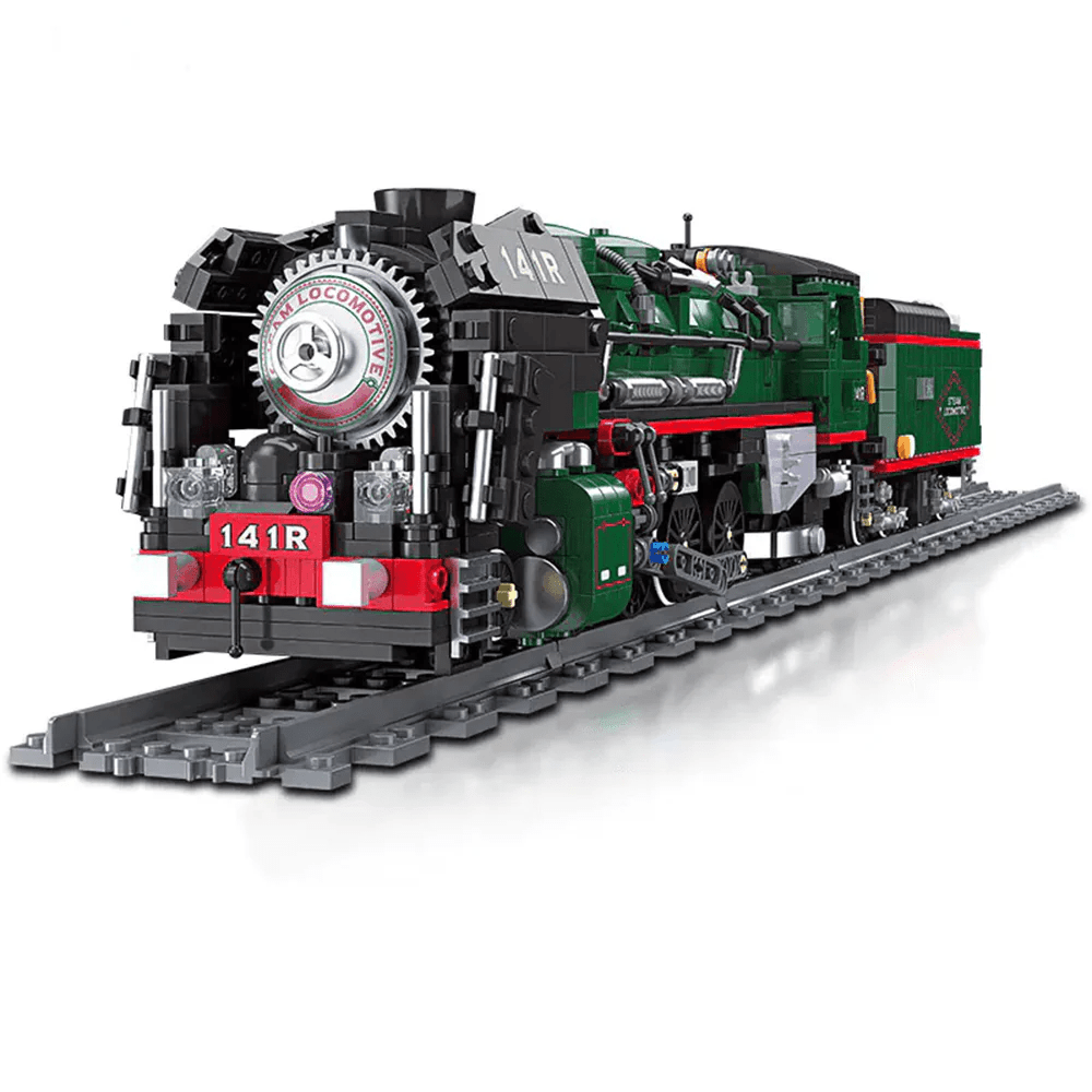 141 R French Steam Locomotive | 1781pcs - Power Brickz