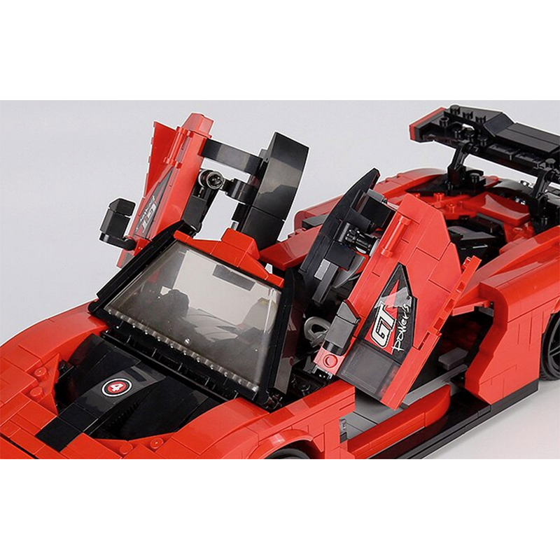British Senna GTR Luxury Hypercar - Building Blocks Set | Power Brickz