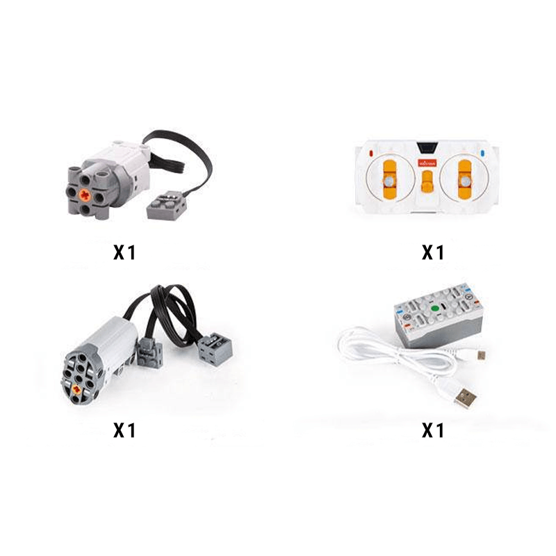 Remote Controlled 4x4 RS Q e-tron - Building Blocks Set | Power Brickz