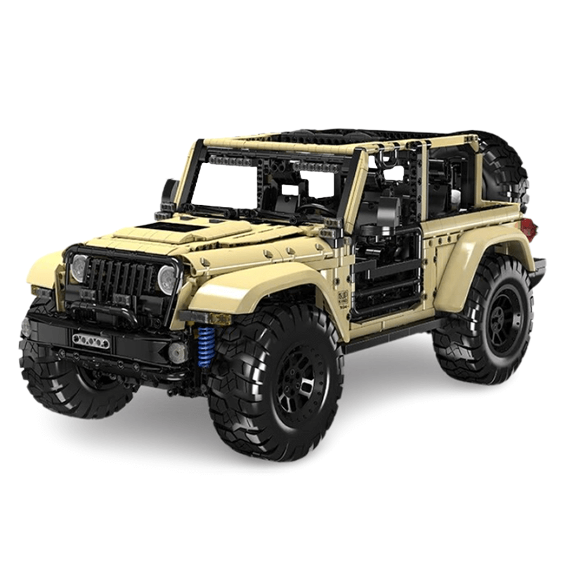 All-Terrain Wrangler Sahara 4x4 - Building Blocks Set | Power Brickz