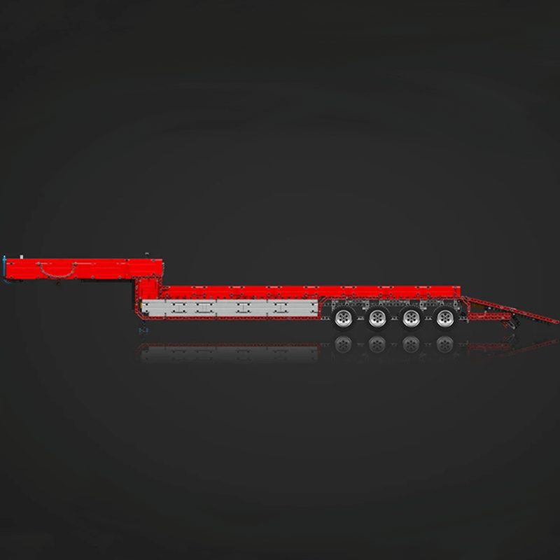 EU Truck With Trailer Remote Control - Building Blocks Set | Power Brickz