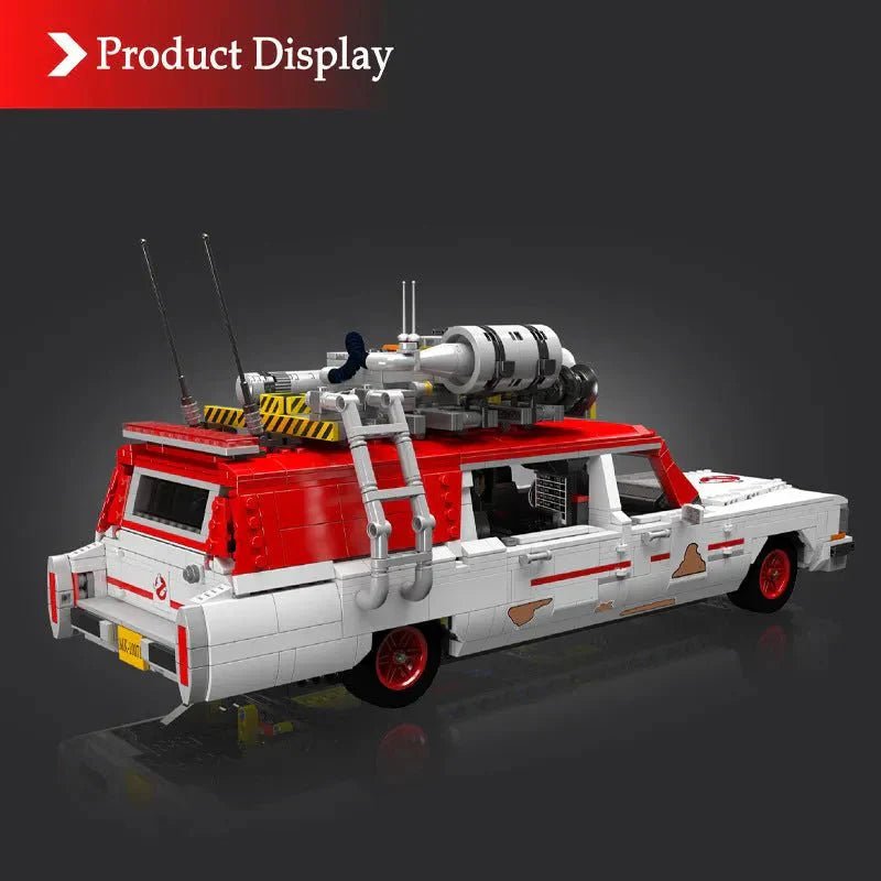 Ecto-1 Classic Ghost Ambulance - Building Blocks Set | Power Brickz