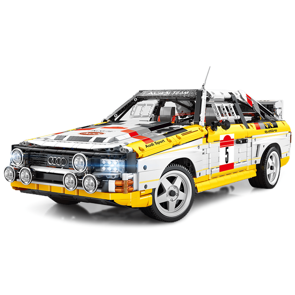 Audi Rally Quattro Group B - Building Blocks Set | Power Brickz