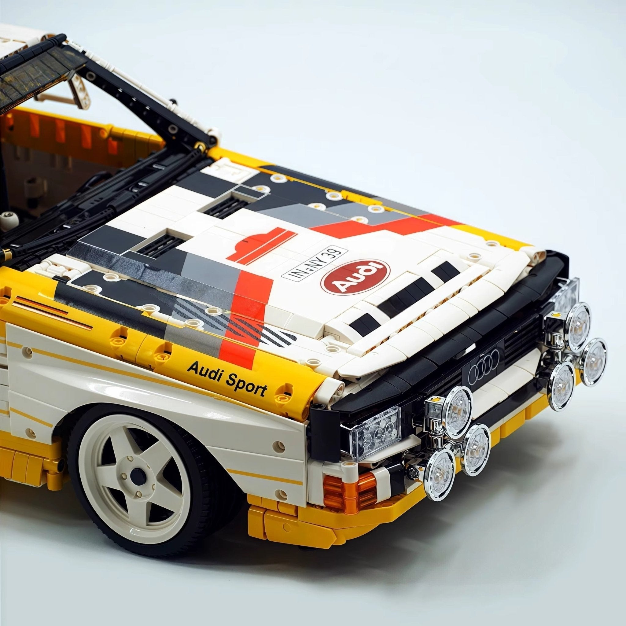 Audi Rally Quattro Group B - Building Blocks Set | Power Brickz