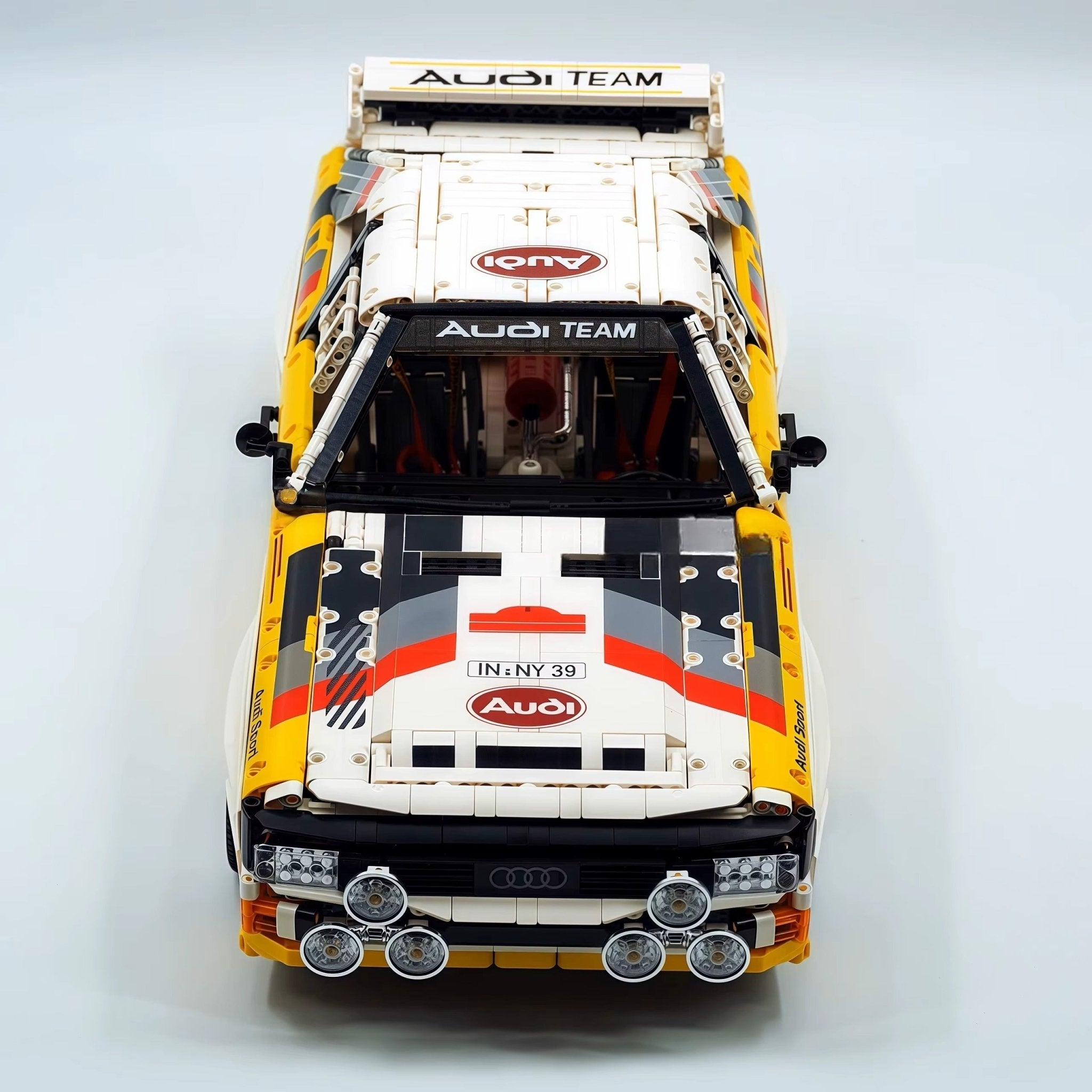 Audi Rally Quattro Group B - Building Blocks Set | Power Brickz