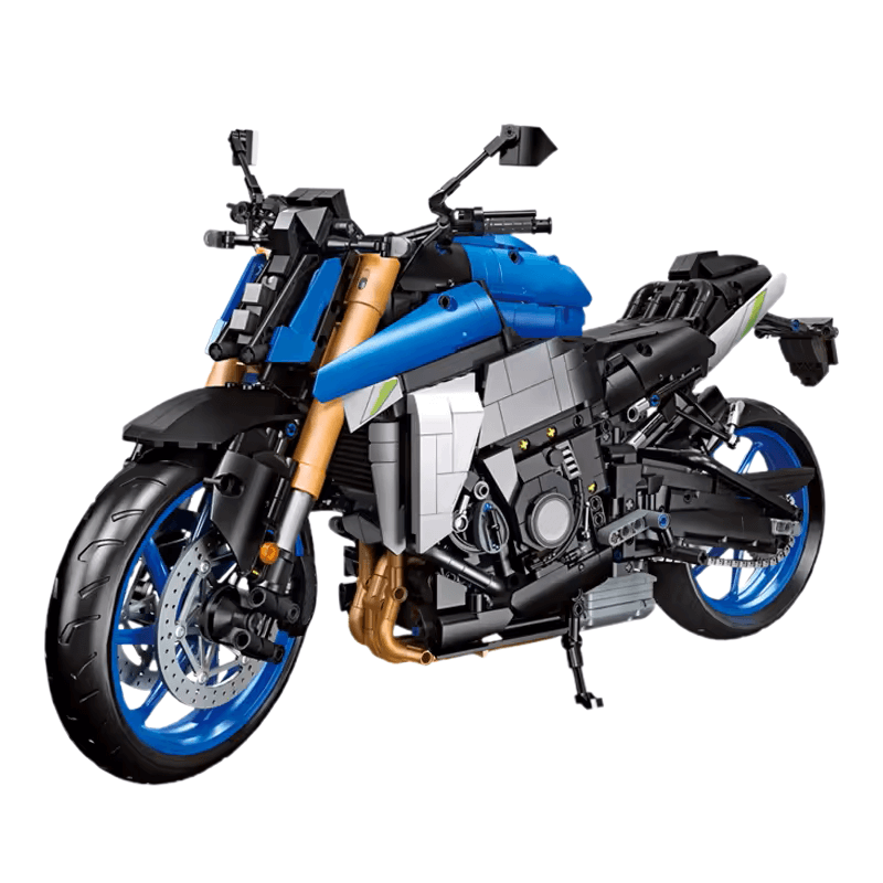 Japanese Sport Motorcycle - Building Blocks Set | Power Brickz