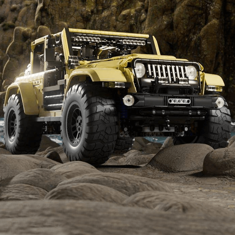 All-Terrain Wrangler Sahara 4x4 - Building Blocks Set | Power Brickz