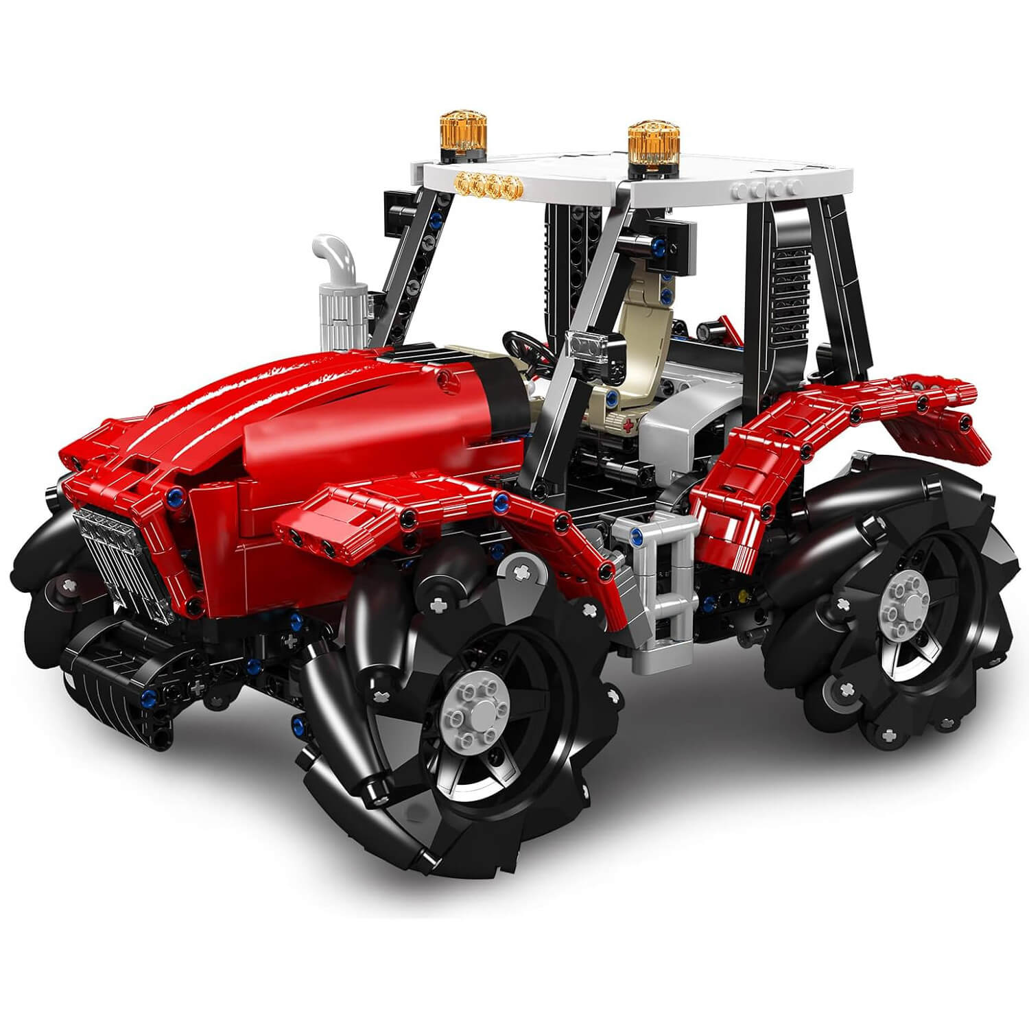 Agricultural Tractor Remote Control - Building Blocks Set | Power Brickz