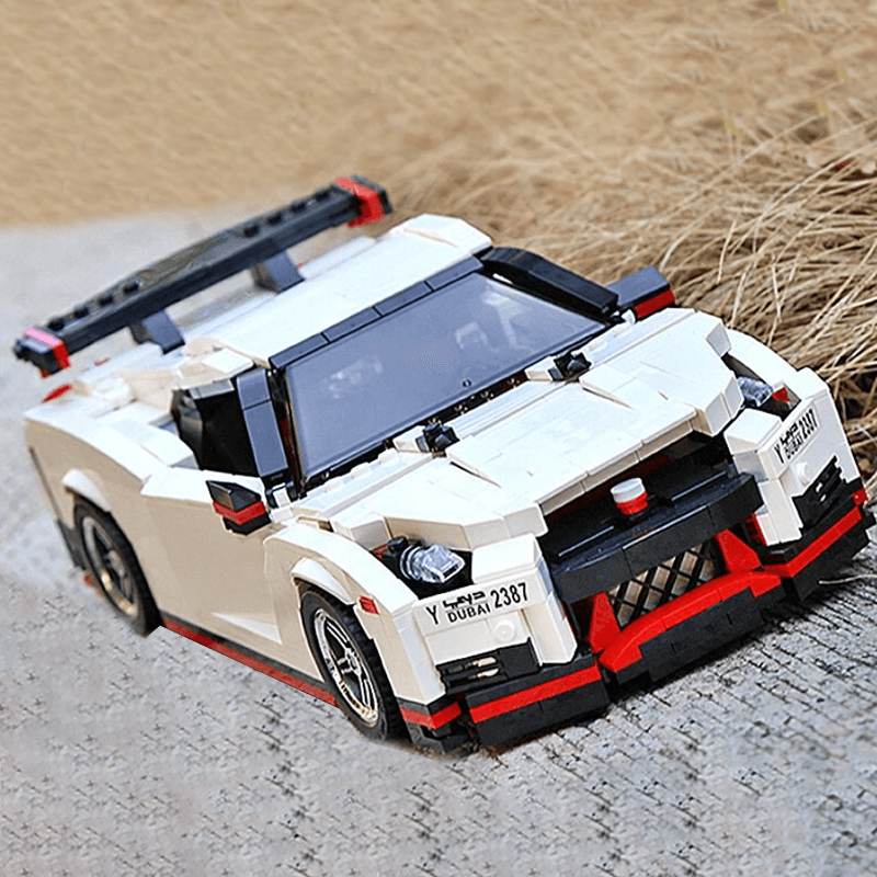 RGTR Godzilla White - Building Blocks Set | Power Brickz