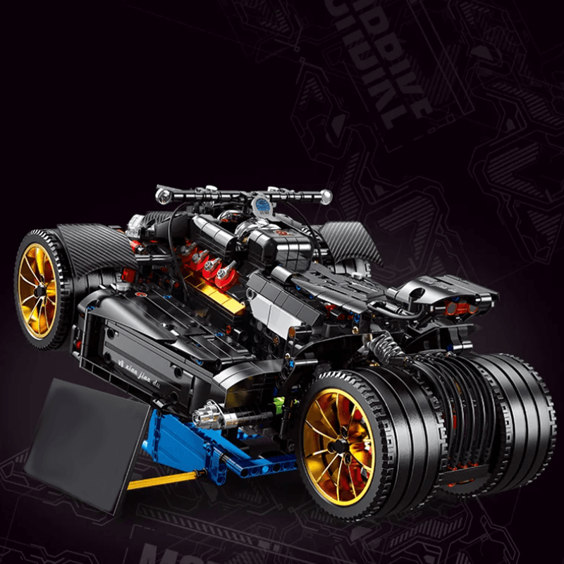 Sci-Fi Motorcycle - Building Blocks Set | Power Brickz