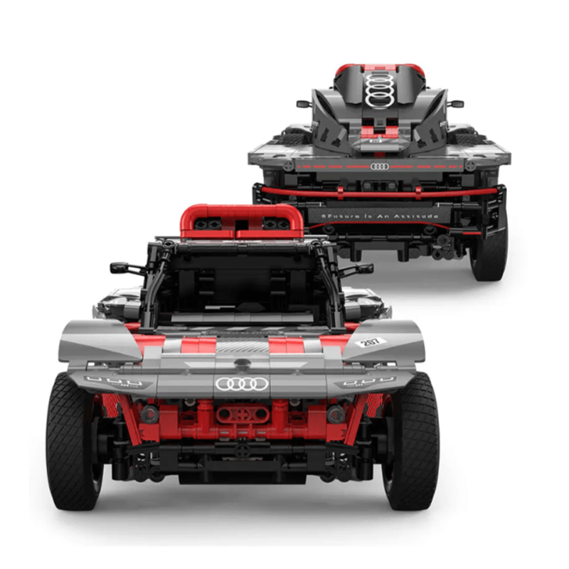 Remote Controlled 4x4 RS Q e-tron - Building Blocks Set | Power Brickz