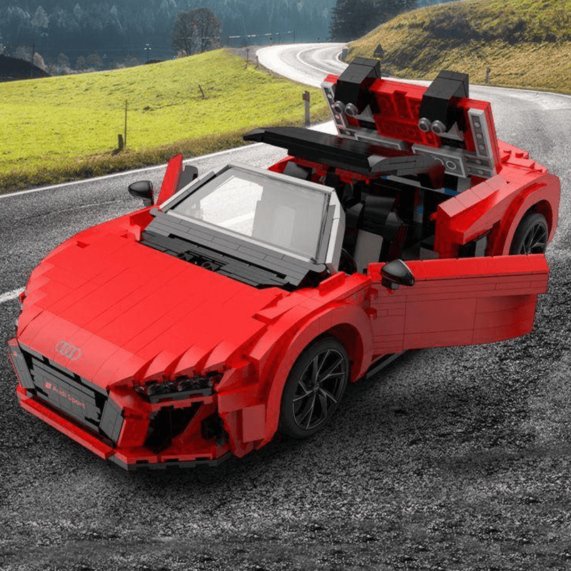 Audi R8 Spyder - Building Blocks Set | Power Brickz