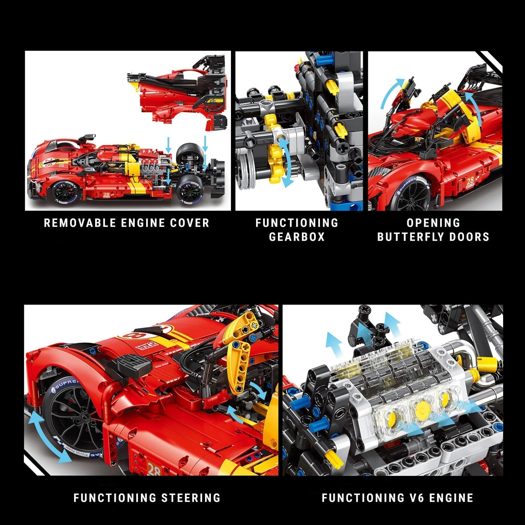 Endurancep Prototype - Building Blocks Set | Power Brickz
