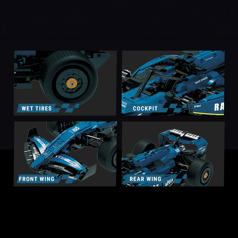 Concept Formula Racer - Building Blocks Set | Power Brickz