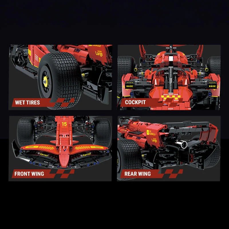 Concept Grand Prix Racer - Building Blocks Set | Power Brickz