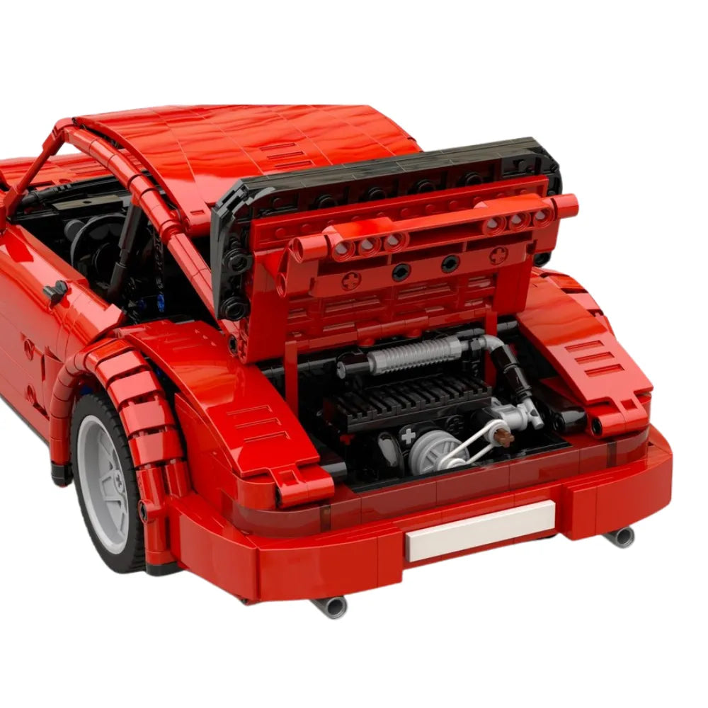 Power Brickz Classic 964 Carrera Turbo | 1440pcs SKU MOC-239017