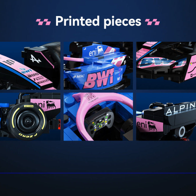 BWT Alpine Formula One Team | 302pcs — view 5 | Power Brickz