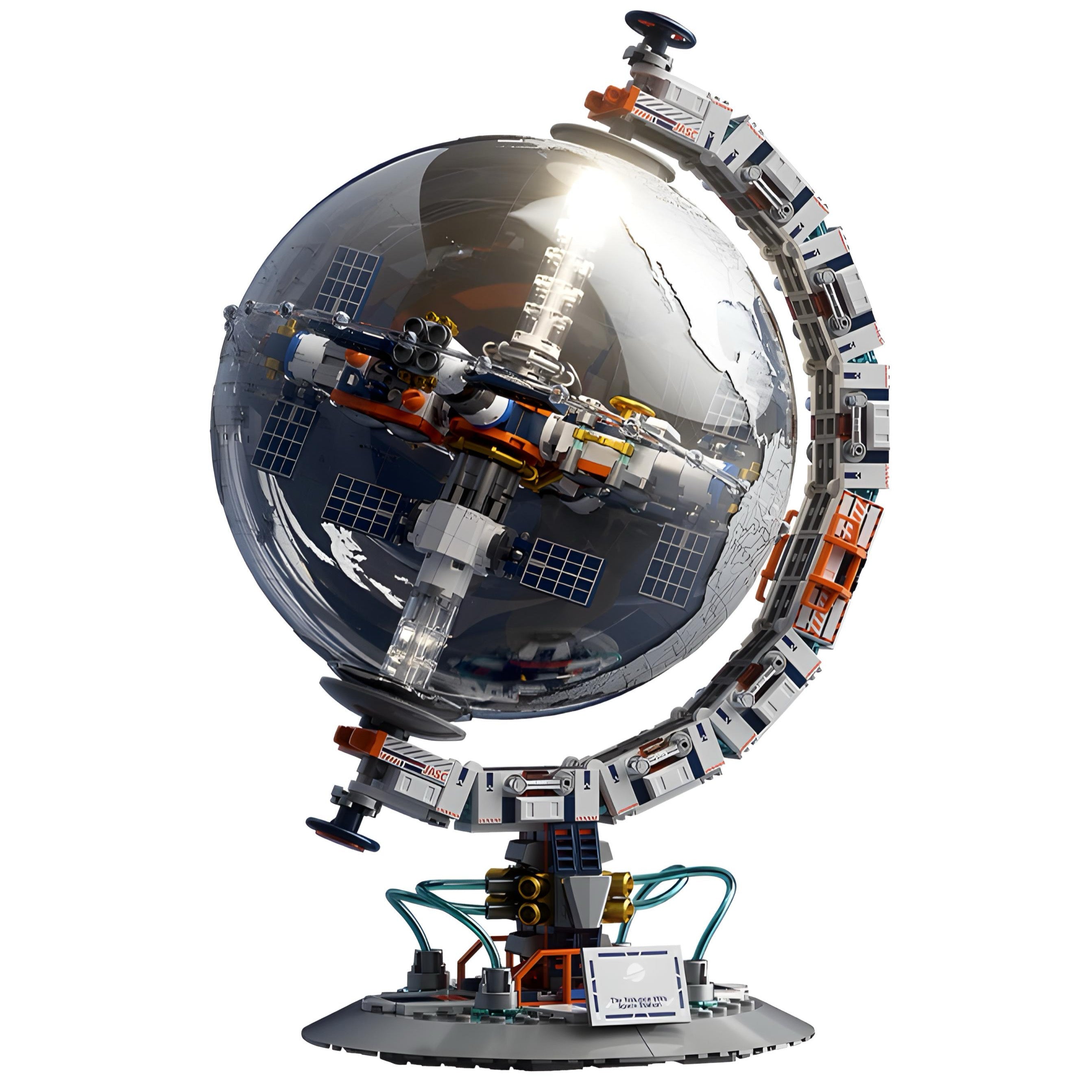 Earth Globe Space Building Blocks – 658 pieces – space exploration model