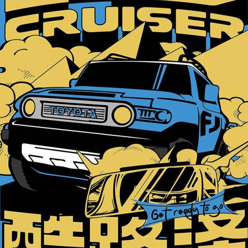 Toyota FJCruiser - Building Blocks Set | Power Brickz