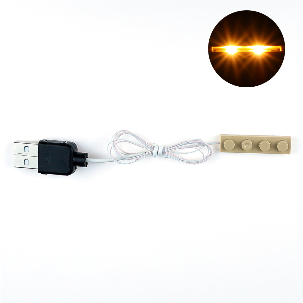 Strip Lights with Bricks (Pack of 10x) | LED Accessory | Power Brickz