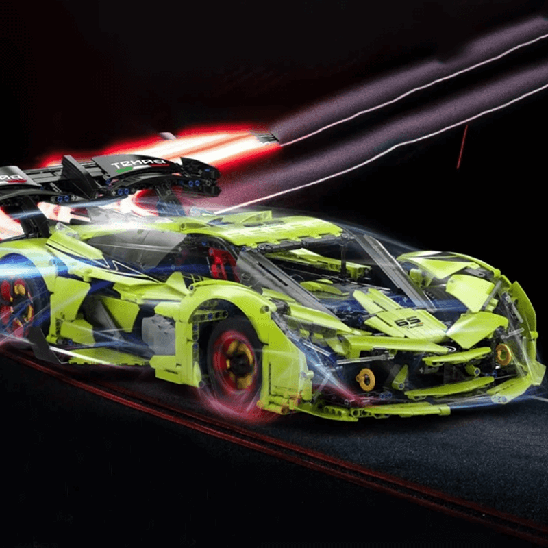 Italian Lambo Hyperconcept Supercar - Building Blocks Set | Power Brickz