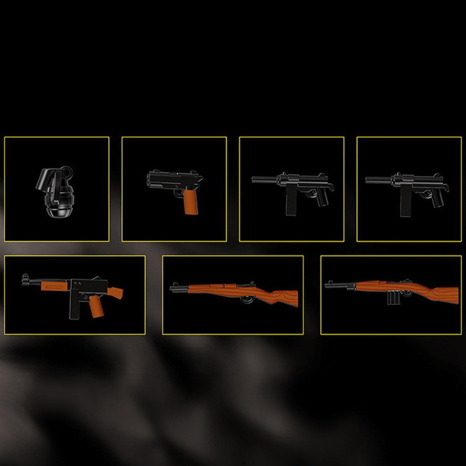 M26 Pershing Heavy Tank - Building Blocks Set | Power Brickz