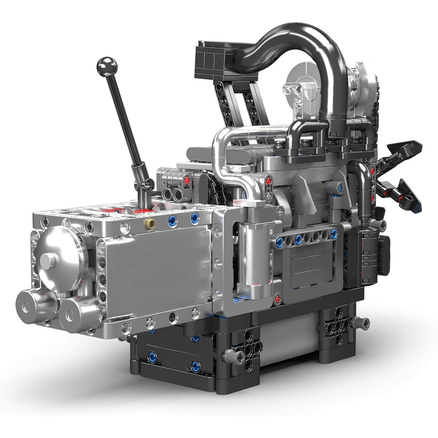 Motorized Rotary Engine - Building Blocks Set | Power Brickz