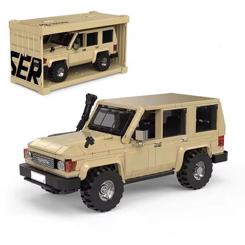 Toyota Land Cruiser - Building Blocks Set | Power Brickz