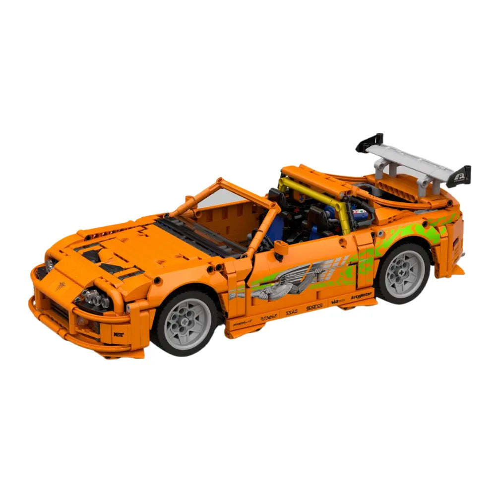 Brian's Supra MK4 F&F - Building Blocks Set | Power Brickz