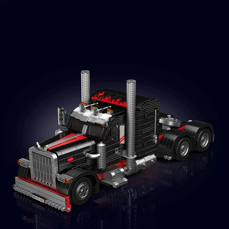 Rugged American Pickup - Building Blocks Set | Power Brickz