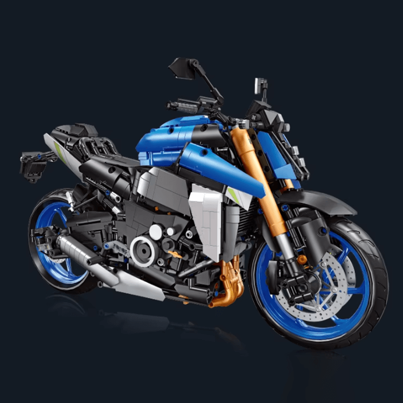 Japanese Sport Motorcycle - Building Blocks Set | Power Brickz