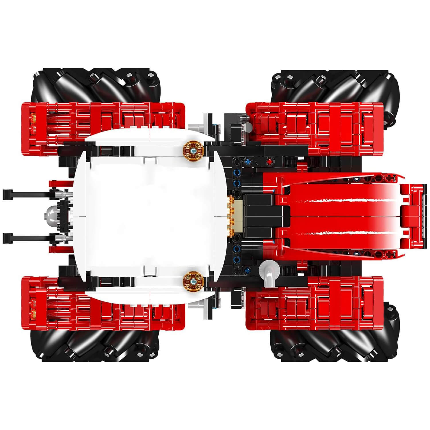 Agricultural Tractor Remote Control - Building Blocks Set | Power Brickz