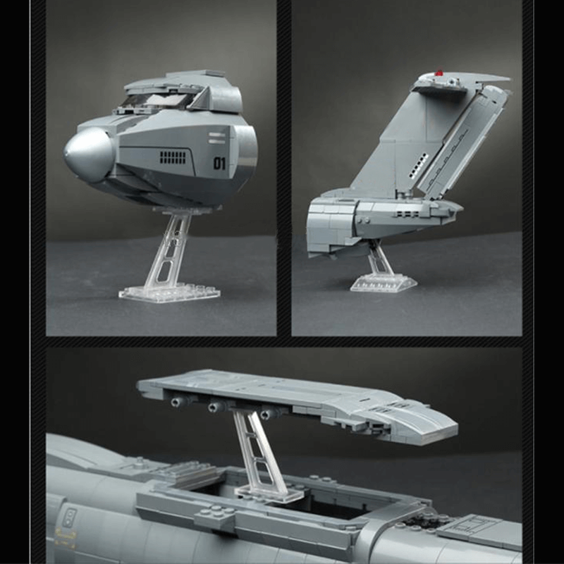 Xi'an Y-Cargo Aircraft - Building Blocks Set | Power Brickz