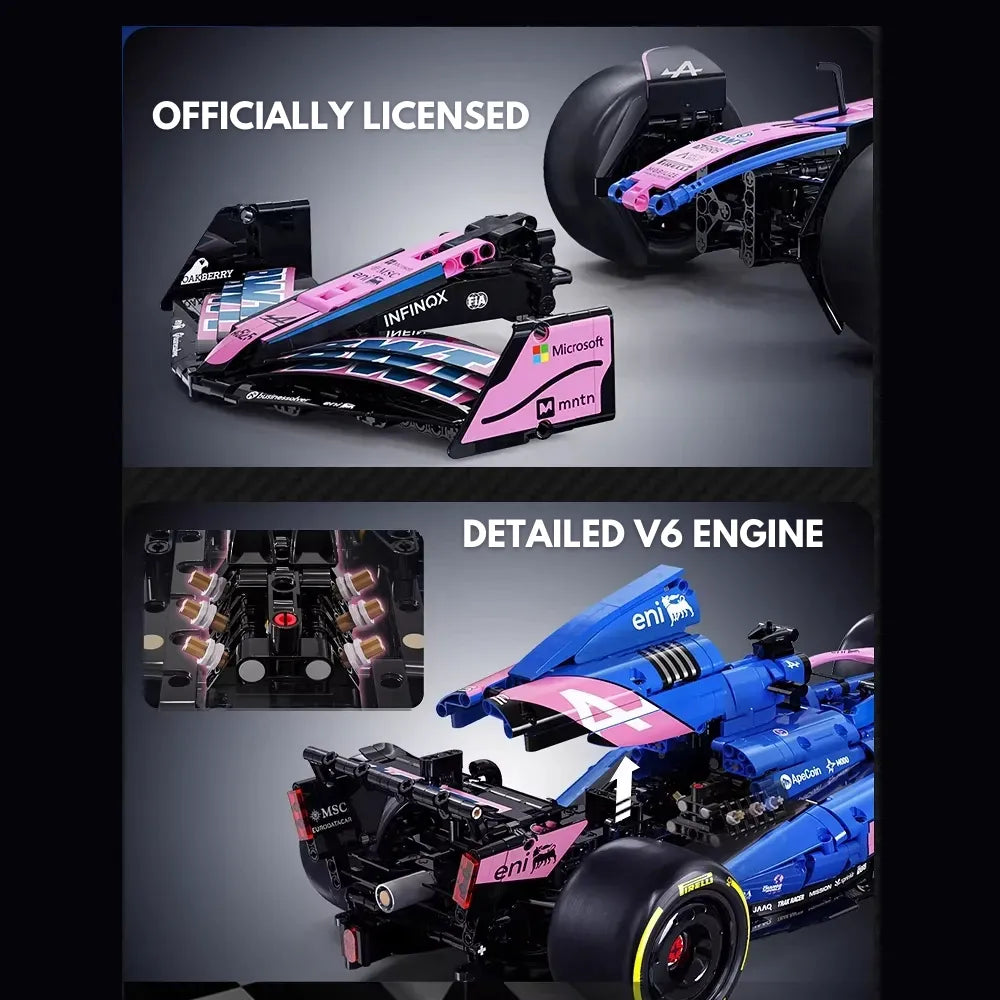 Alpine A525 BWT F1 from Building Blocks Kit